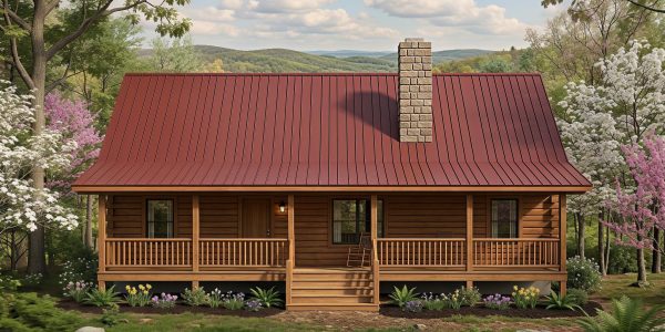 Mountain State Log Homes_ Ranch