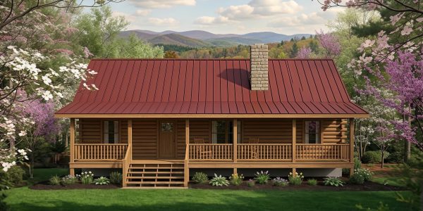 Mountain State Log Homes_ Ranch