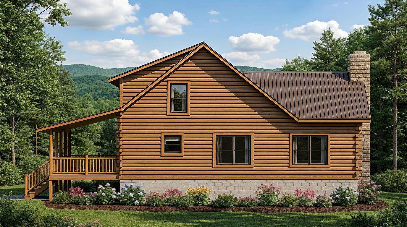 Mountain State Log Homes-Loft