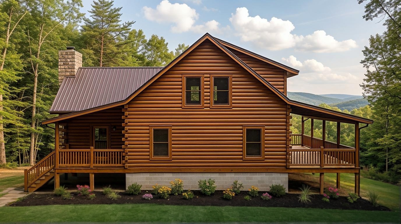 Mountain State Log Homes-Loft