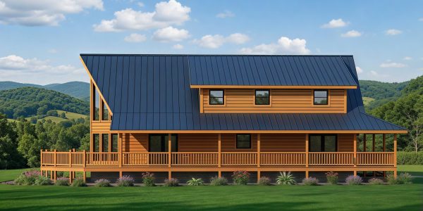 Mountain State Log Homes- Loft, Two Story