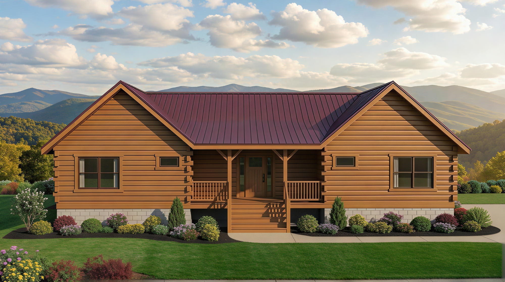 Mountain State Log Homes-Ranch