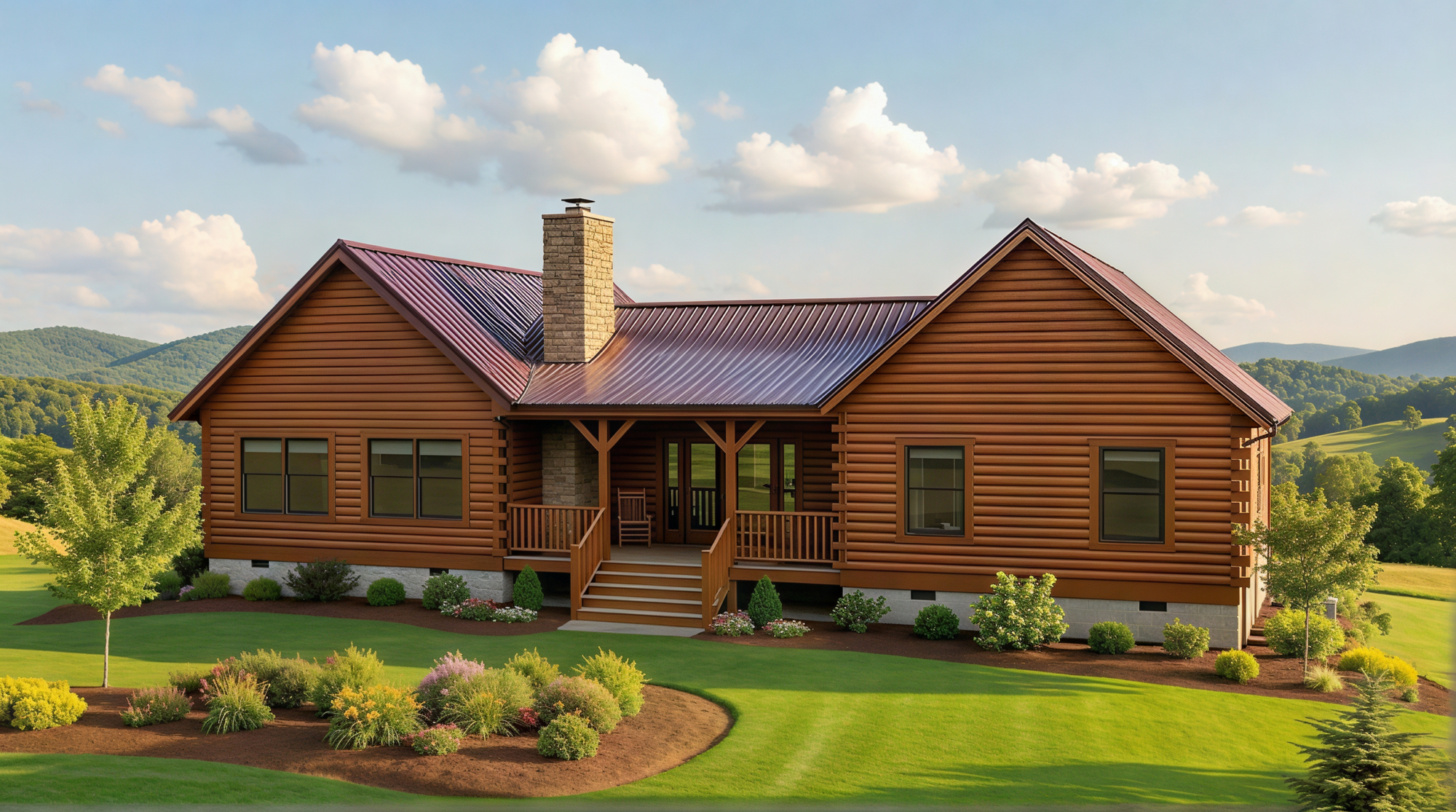 Mountain State Log Homes-Ranch