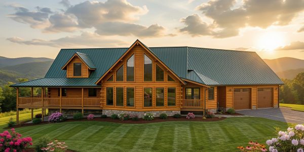 Mountain State Log Homes-Loft/Two-Story