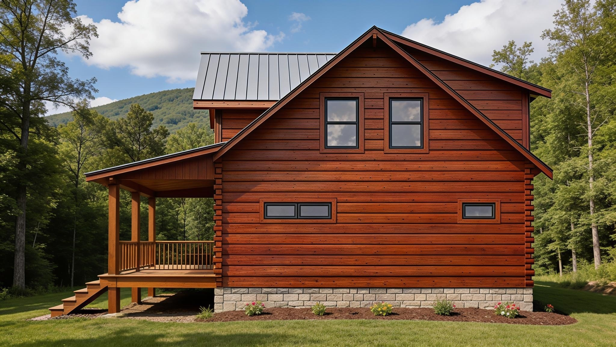 Mountain State Log Homes-Loft