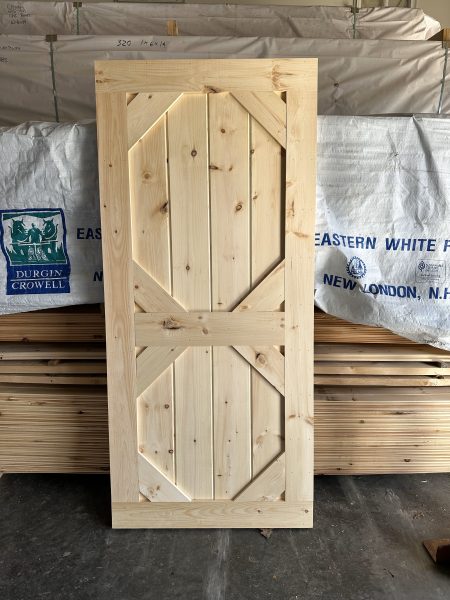 Custom Built Wood Door