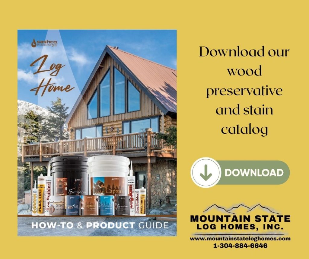 Log Home Maintenance Products and Wood Stain