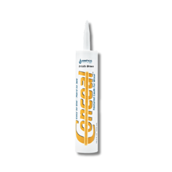Conceal Textured Wood Caulk for Log Homes