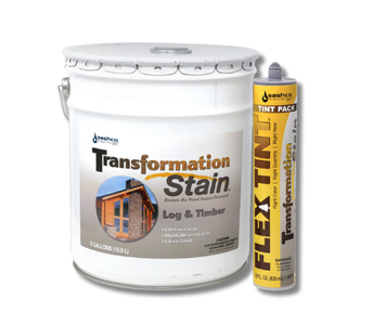 Transformation Oil-Based Stain for Log Homes with FlexTint